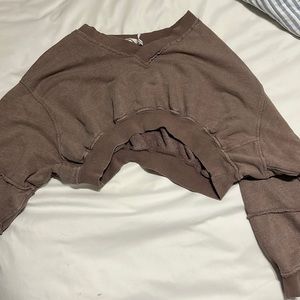 urban crop hoodie worn once
